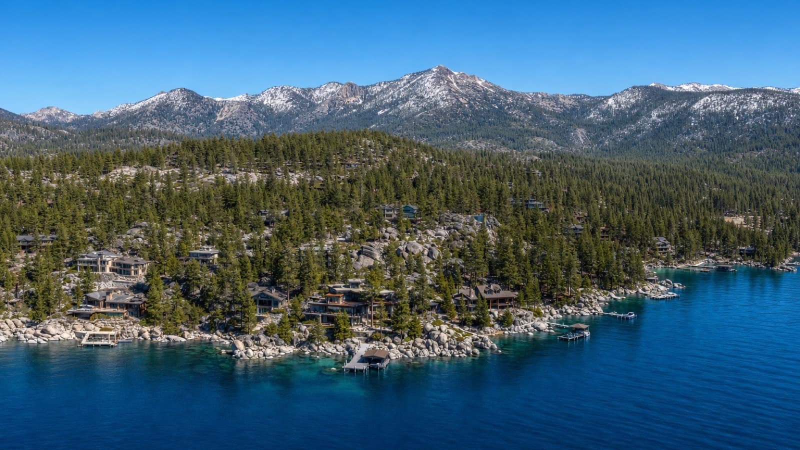 Third Creek gated luxury condos and townhomes among creeks and Sierra forest in the heart of Incline Village, Nevada